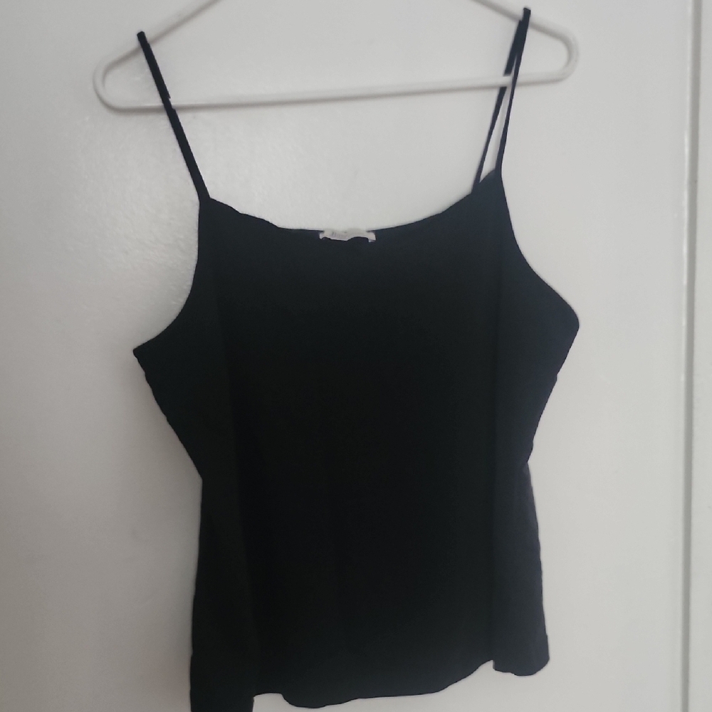 Bass Black Fitted Camisole Top